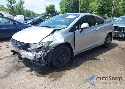 2013 Honda Civic Lx z USA, uszkodzony, nr VIN 2HGFG3B57DH530825